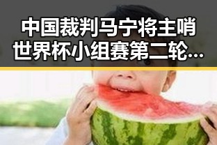 中国裁判马宁将主哨世界杯小组赛第二轮 青海海西州地震最新研判余震持续引关注