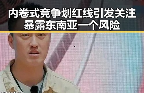 内卷式竞争划红线引发关注 暴露东南亚一个风险