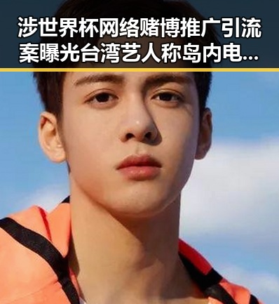 涉世界杯网络赌博推广引流案曝光 台湾艺人称岛内电视看不到世界杯的反差