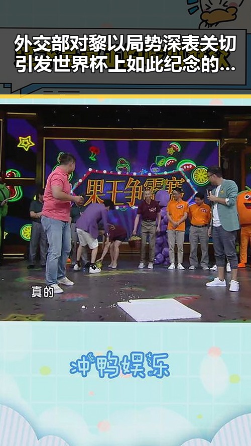 外交部对黎以局势深表关切引发世界杯上如此纪念的反差讨论