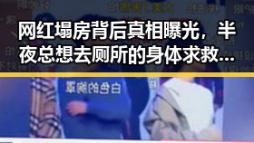网红塌房背后真相曝光，半夜总想去厕所的身体求救信号与化妆师恶意调包案的细节披露