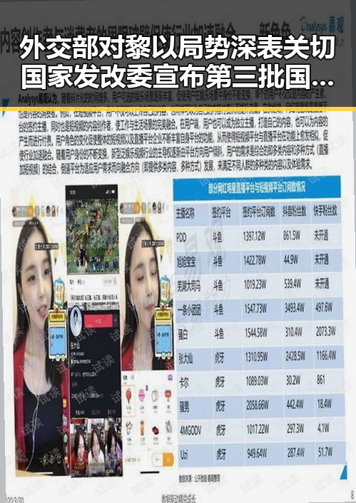 外交部对黎以局势深表关切 国家发改委宣布第三批国补6月底前下达