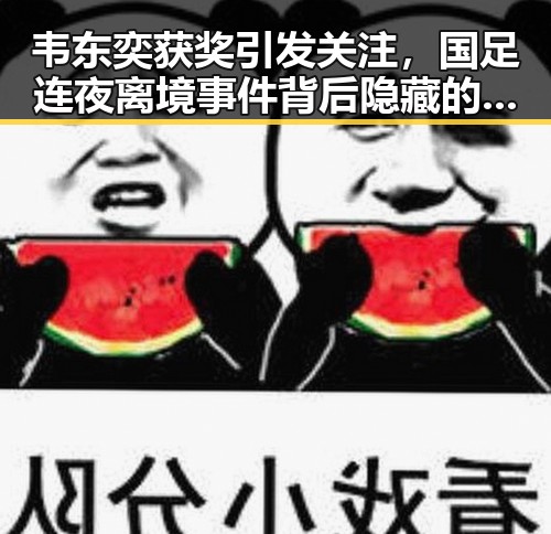 韦东奕获奖引发关注，国足连夜离境事件背后隐藏的国际角力