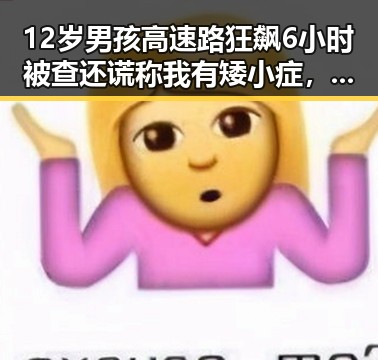 12岁男孩高速路狂飙6小时被查还谎称我有矮小症，哈兰德世界杯首秀独中两元引发关注