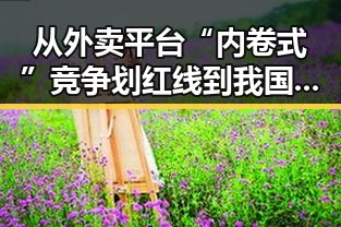 从外卖平台“内卷式”竞争划红线到我国南方持续强降雨的背后变化