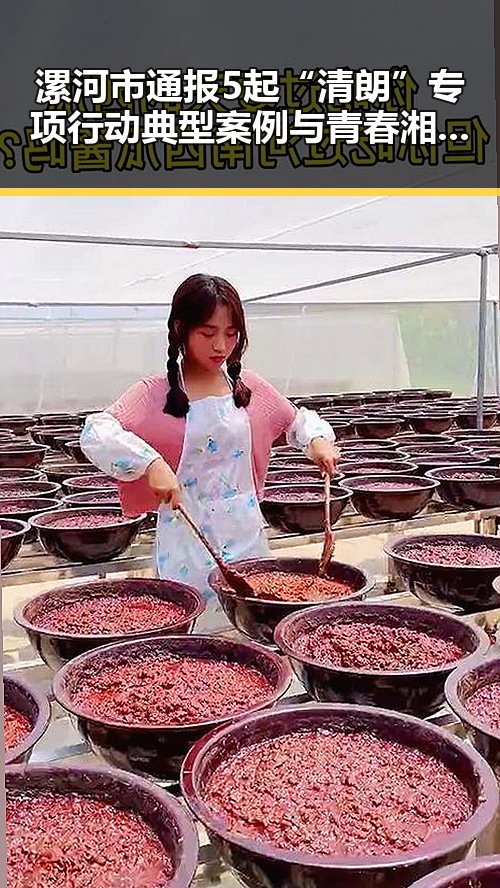 漯河市通报5起“清朗”专项行动典型案例与青春湘潭“红色矩阵”沉浸式思政课的反差探索