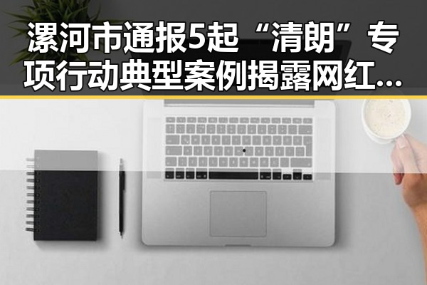 漯河市通报5起“清朗”专项行动典型案例揭露网红塌房现场引发关注