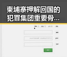 柬埔寨押解回国的犯罪集团重要骨干成员刘引发关注同时山姆采购官离职引热议