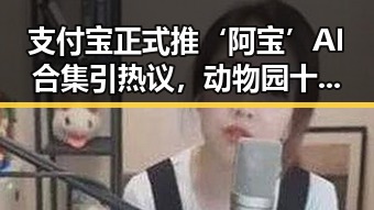 支付宝正式推‘阿宝’AI合集引热议,动物园十万元招人扮黑熊反差明显