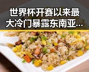 世界杯开赛以来最大冷门暴露东南亚风险谁说胜负已定第一线揭秘