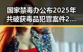 国家禁毒办公布2025年共破获毒品犯罪案件2.7万起男子一人分饰三角诈骗多年好友引发关注